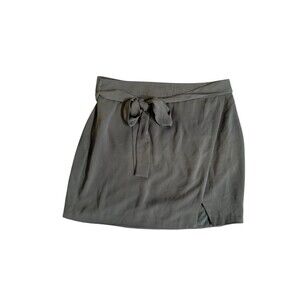 NWT Naked Zebra Black Run Away Mini Skirt Small